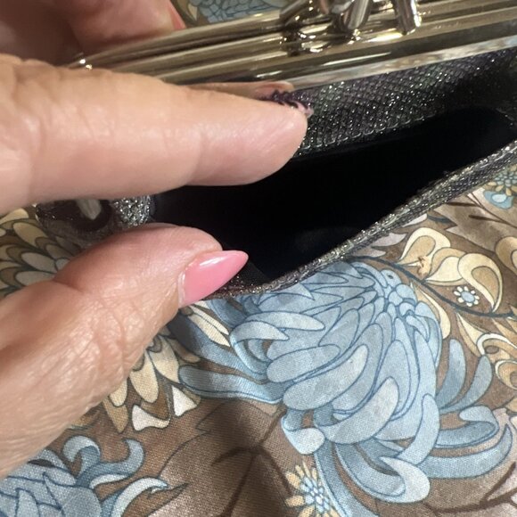 Vintage Buxton Triple Frame Coin Purse And Kiss-lock Vintage Black Coin Purse - Picture 4 of 16